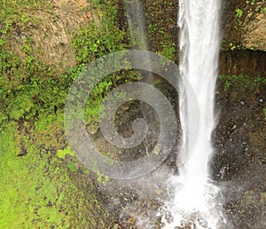 Cascada el Manto de la Novia - close up photo